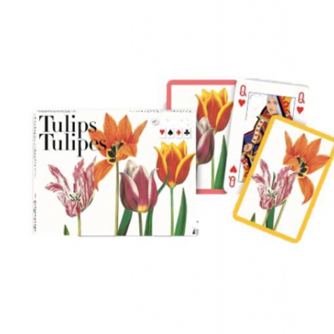 Карточный набор Тюльпаны  (2х55 листов)