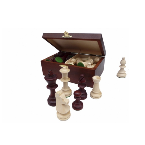 Шахматные фигуры №5 в деревянном боксе