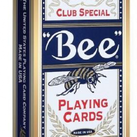 9123 Карты Bee Gold Edition - синие