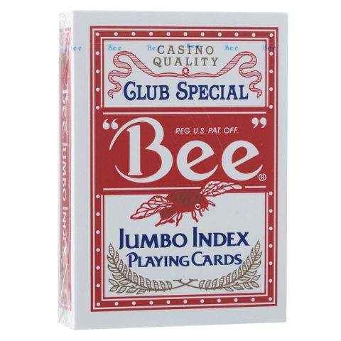 Игральные карты Bee №77 Jumbo (Пчела №77 Джамбо), 54 л.