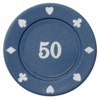 Покерный набор "Holdem Light"  (200 фишек  4 гр., 2 колоды ) с номиналом