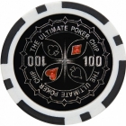 Покерный набор "Ultimate" (200 фишек 14 гр., 2 колоды ) с номиналом