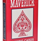 Игральные карты MAVERICK – стандартный индекс красные