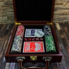 Набор для покера Wood на 100 фишек