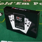 Карты Poker stars 54л 100% пластик (2 колоды)